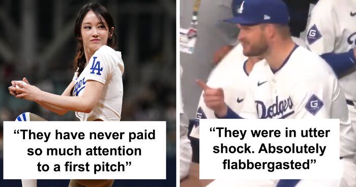 Korean Actress Jeon Jong-seo Leaves Dodgers Dugout In “Shock” After They Saw Her Throw First Pitch