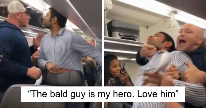 Flight Passenger Uses Antisemitic Slur Towards Flight Attendant, Ends Up In A Headlock