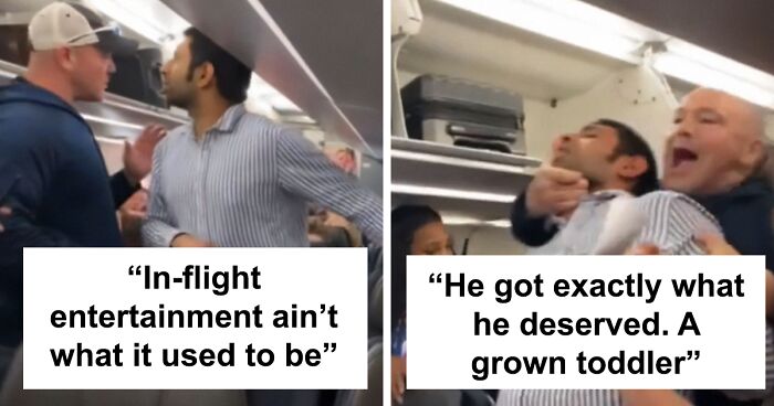 Man Uses Antisemitic Slur On A Plane, Ends Up In A Headlock