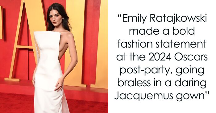 Fashion Risk-Taker Emily Ratajkowski’s 2024 Oscars Appearance Overshadowed By Wardrobe Mishap