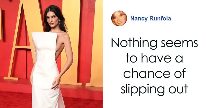 Emily Ratajkowski Suffers Wardrobe Malfunction At Vanity Fair Afterparty In “Boldest Look Ever”