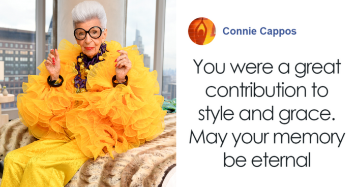 Fashion World Loses Flamboyant Icon Iris Apfel At 102, After Making History In The Industry