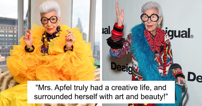 Fashion World Loses Colorful, Flamboyant Icon Iris Apfel At 102