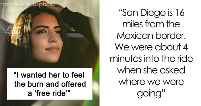 Woman Begs Uber Driver To Let Her Go After He Starts Driving To Mexico As Revenge