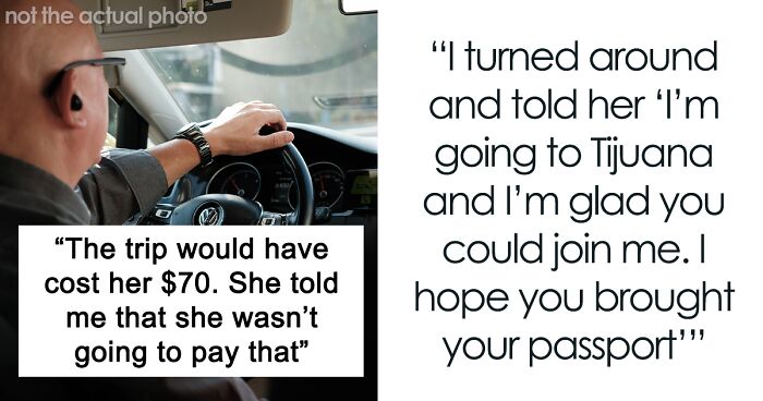 Woman Thinks Uber Will Take Her To Her Destination When She Cancels, He Starts Driving To Mexico