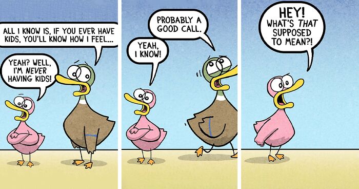 Fowl Language Comics: 30 Witty And Relatable Cartoons By Brian Gordon Featuring Human-Like Ducks