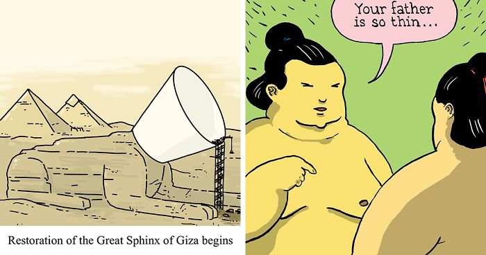 This Artist's Comics Are The Definition Of Witty And Absurd (32 New Pics)