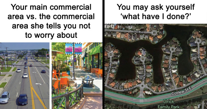 “Classic Urban Planning”: 95 Spot-On Memes That Highlight The Absurdity Of Modern City Planning