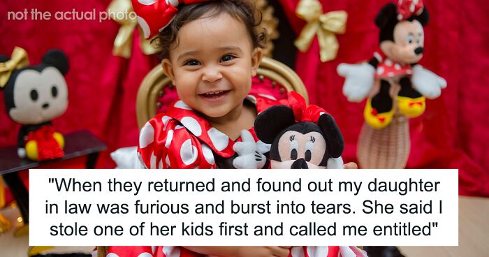 DIL In Tears After Babysitting Grandma Took Her Kids To A Disney Park Without Including Her 