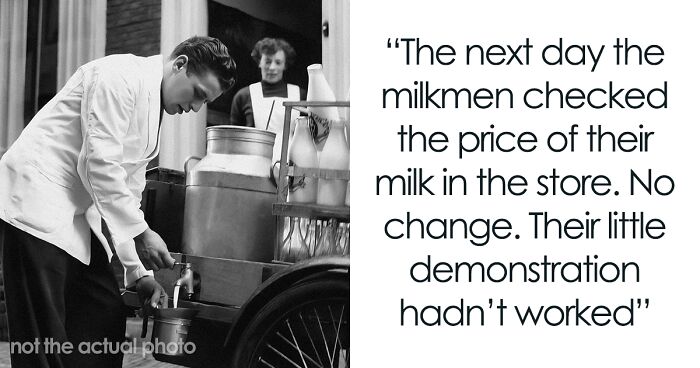 Milkmen Refuse To Be Taken Down By Store's Unfair Prices, Organize Effective Revenge In No Time