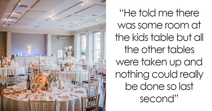 Person Confused Their Friend Didn't Reserve Them A Seat At His Wedding Knowing They'd Come