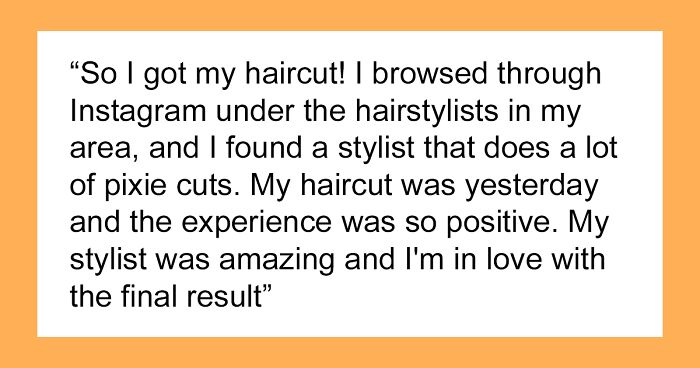 Netizens Are Divided Over A Situation Where A Woman Left After Stylist Refused To Cut Her Hair