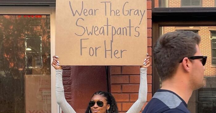 Dudette Keeps Protesting Everyday Annoyances With Funny Yet Spot-On Signs (New Pics)