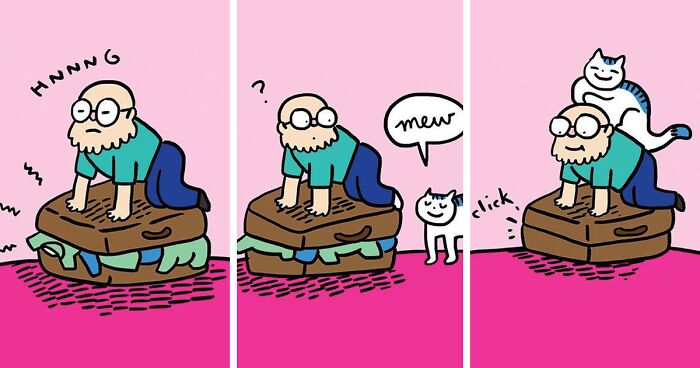 28 Playful Comics By Pussloose Celebrating The Irresistible Charms Of Cats (New Pics)