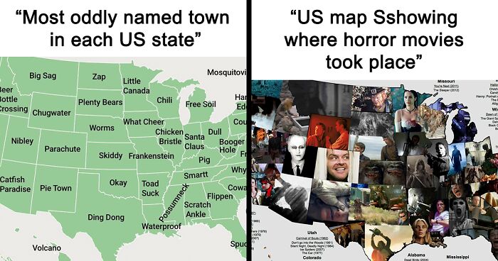 45 Unusual And Fascinating Maps That Might Change Your Perspective On The USA