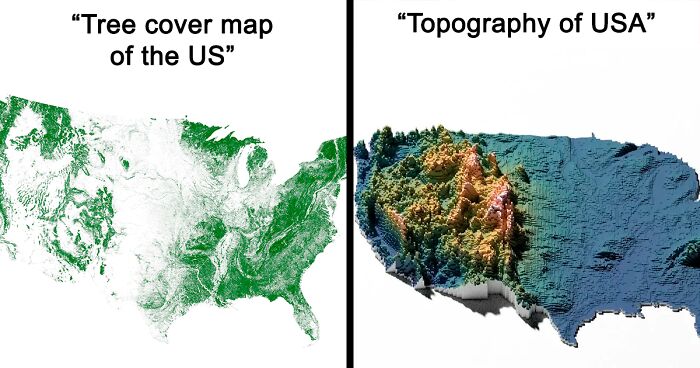 45 Interesting Maps Of The US That May Teach You A Thing Or Two