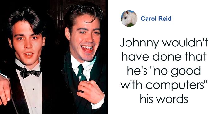 Johnny Depp Slammed For Posting Pic Of Him Photoshopped Over Sarah Jessica Parker With RDJ