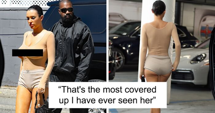 Kanye And Braless Bianca Appear To Be In The Market For A Car, Browse Porches That Cost $100K+