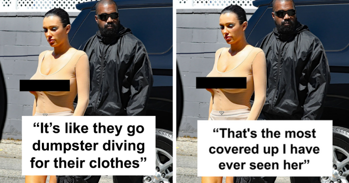 Bianca Censori All But Topless While Shopping For $100K+ Cars With Kanye In Beverly Hills