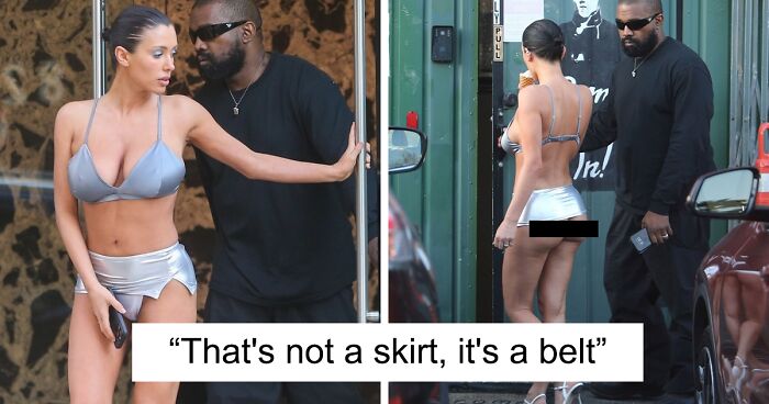 Bianca Censori Looks Like Kim Kardashian In Latest Head-Turning Look Next To Kanye West