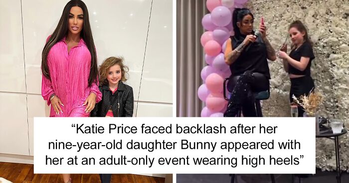 People Criticize Model’s Parenting After She Takes Daughter To Adult Party In Heels And Makeup