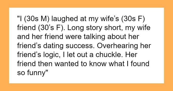 Guy Laughs At 30 Y.O. Woman’s Unrealistic Expectation Of Rejected Guys Winning Her Heart Over Slowly