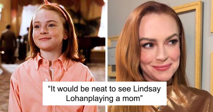 After “Freaky Friday” Sequel Announcement, Lindsay Lohan Reenacts Famous “Parent Trap” Scene