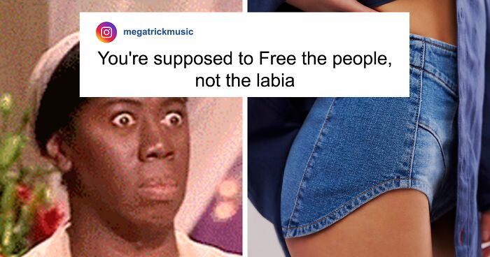 “Free People” Released Shorts That Barely Cover Anything, And People Are Having Fun With It Online (30 Reactions)