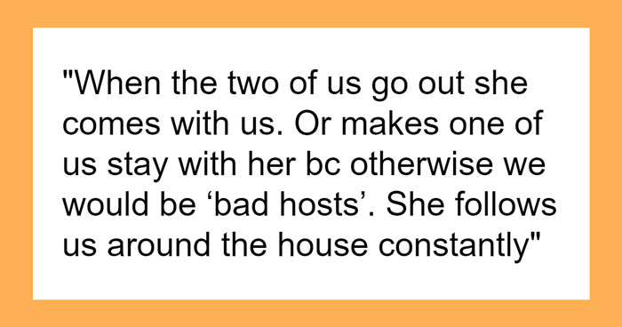 Mom Gets Kicked Out For Not Taking The Hint That Her Son And DIL Want Alone Time