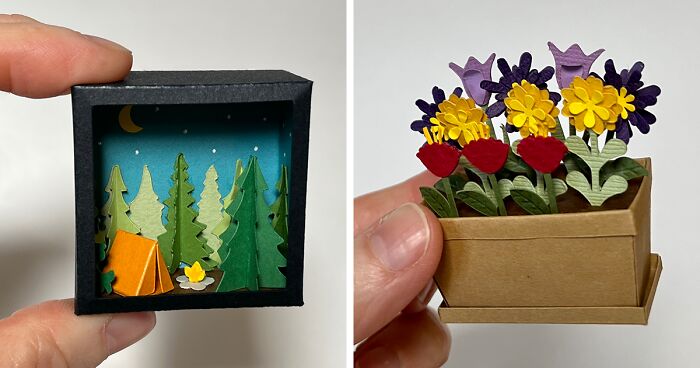 25 Of My Favorite Mini Cut Paper Creations