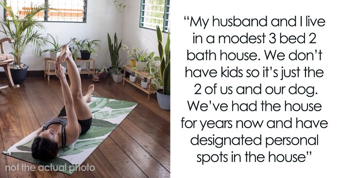 Woman Doesn't Want Husband's Peloton To Ruin Her Zen Space In Her Sunroom, He Doesn't Get It