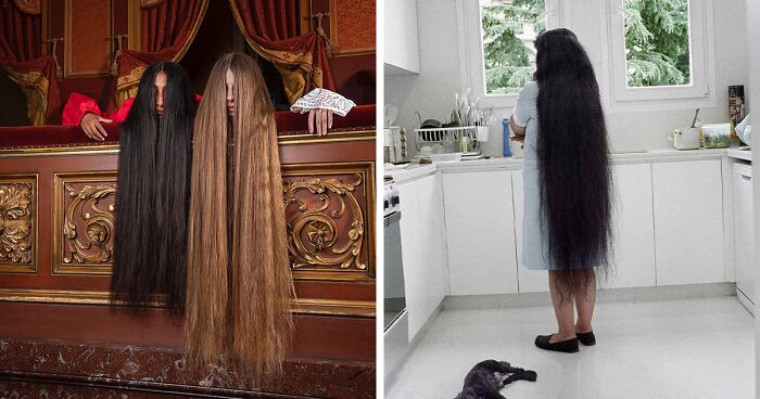 61 Unique Portraits Capturing The Beauty Of Women With Long Hair By This Photographer