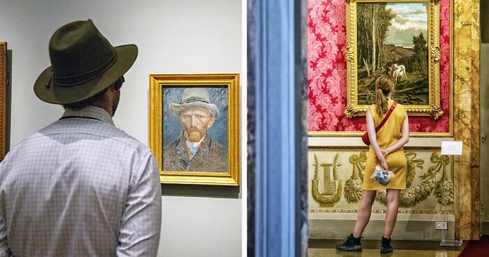 I Went To A Museum And Photographed Some Unintended Parallels Between People And Art (19 Pics)