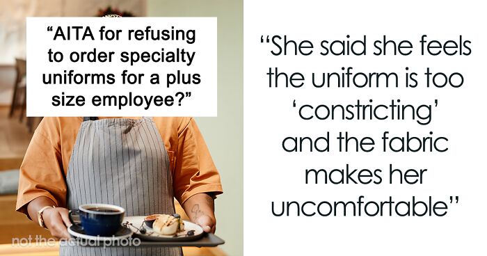 Plus-Size Employee Calls Out Manager After Their Uniform Demands Are Not Met