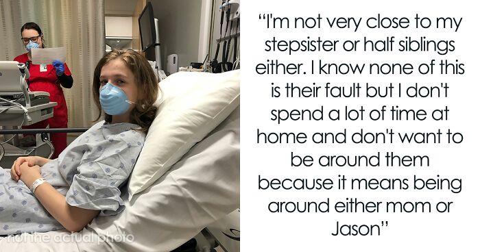 Teen Prefers To Have Disabled Dad By Her Side At The Hospital Over New Family, Upsets Mom