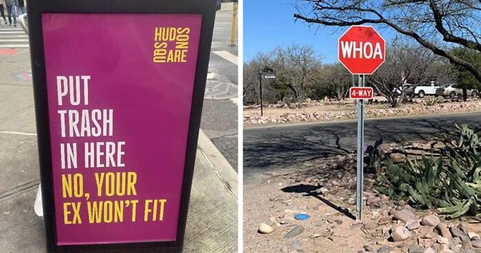 Internet Users Shared Some Of The Wild And Unusual Signs They Encountered, Here Are The 80 Funniest