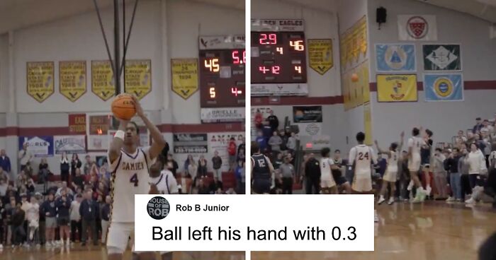 Basketball Team Stunned After Referees Reverse Buzzer-Beater During High School Playoff