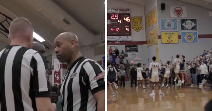 People Debate Whether Freeze-Frame Proves Refs “Robbed” HS Basketball Team Of Buzzer-Beate