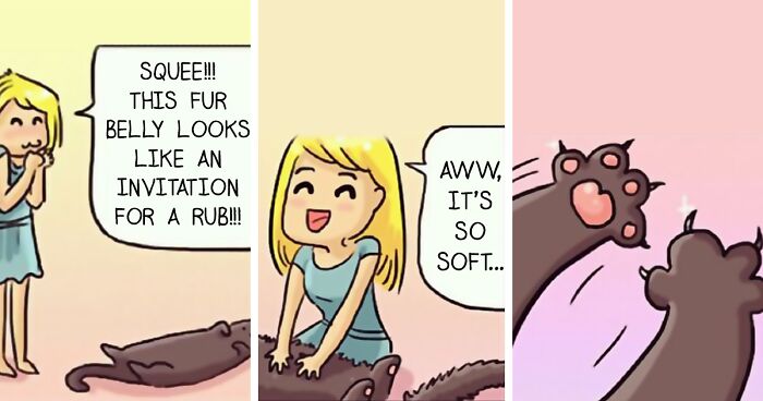 68 Hilariously Relatable Comics Featuring The Cat Named Dita And Life With Her, By This Artist