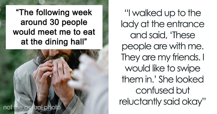 Over 120 People In Need Get Food After Student Refuses To Waste His University Meal Plan