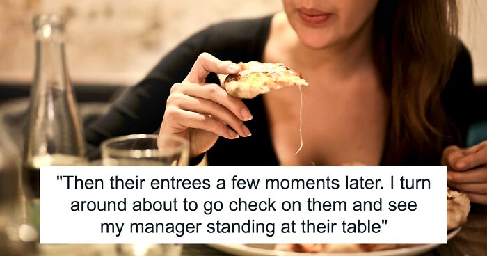 Restaurant Customers Upset At Having To See A Worker Eat At A Table Far Away From Them