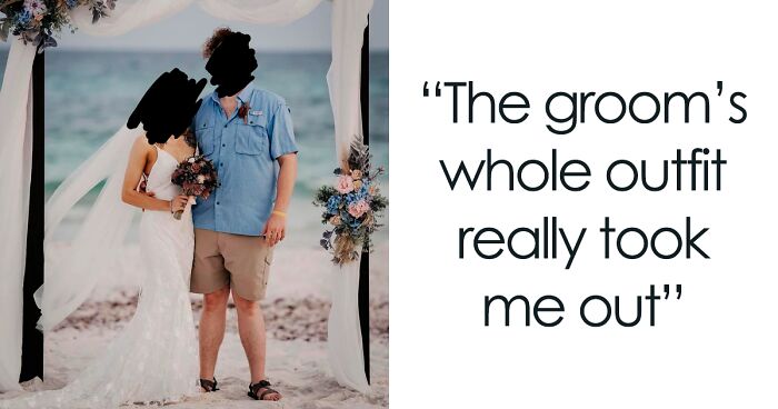 F For Effort: 35 Grooms That Look Like Guests At Their Own Wedding