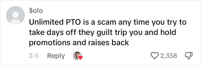 Man Speaks Out Against Unlimited PTO, Folks Online Double Down That It’s A Scam