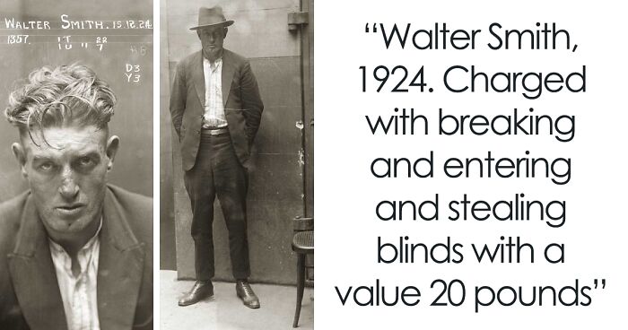 60 Vintage Mugshots Of Criminals That At Least Didn't Do A Crime Of Style