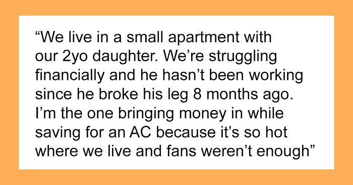 Woman Refuses To Let Husband Get Away With Selling Their AC To Go On A Trip