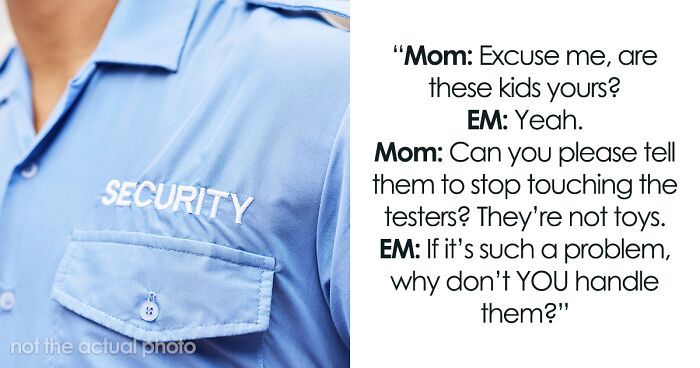 “Why Don’t YOU Handle Them?”: Mom Fails To Control Her Kids, Regrets It When Security Shows Up