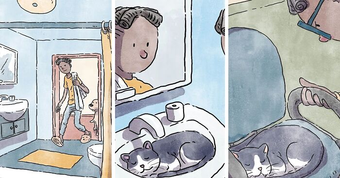 Emotional Comics About Life With A Dog And A Cat By Ademar Vieira (5 New Stories)