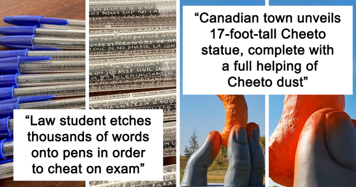 “17-Foot-Tall Cheeto Statue”: 103 Things You Probably Didn’t Know Existed (New Pics)