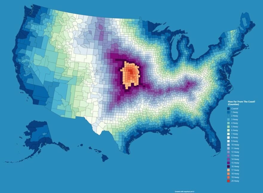 How Far Are You From The Coast?