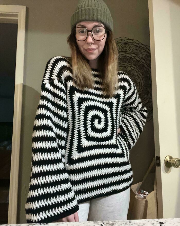 Just Finished This Sweater!!